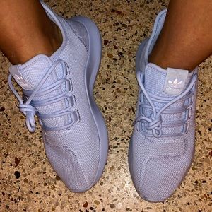 Blue adidas